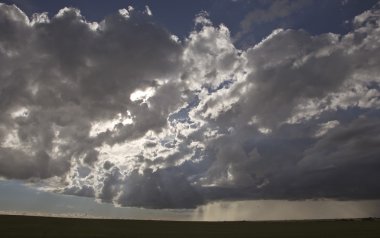 Prairie fırtına bulutları