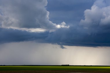 Prairie fırtına bulutları