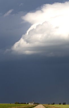 Prairie fırtına bulutları