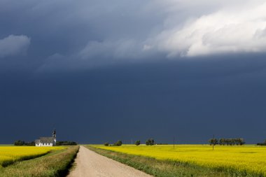 Prairie fırtına bulutları