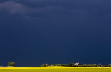 Prairie fırtına bulutları