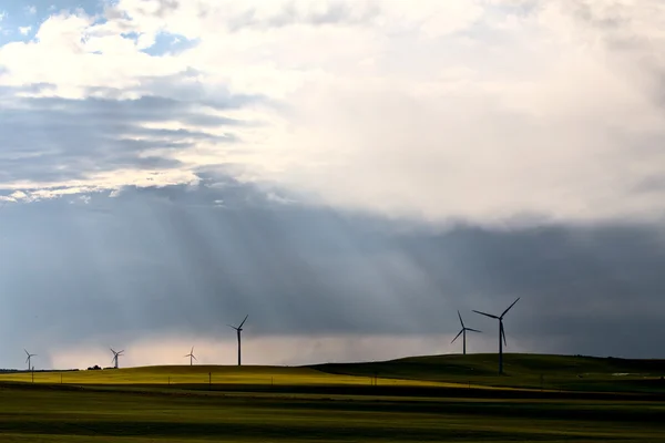 Nubes de tormenta de pradera —  Fotos de Stock