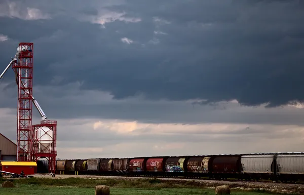 Prairie molnen — Stockfoto