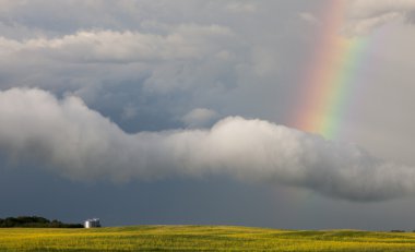 Prairie fırtına bulutları