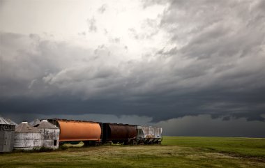 Prairie fırtına bulutları