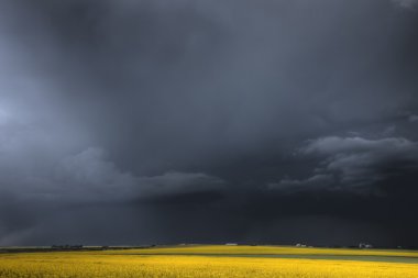 Prairie fırtına bulutları