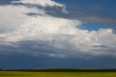 Prairie fırtına bulutları