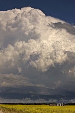 Prairie fırtına bulutları
