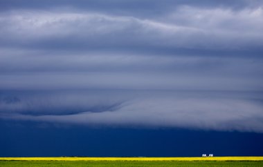 Prairie fırtına bulutları