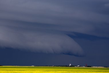Prairie fırtına bulutları