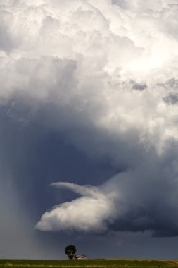 Prairie fırtına bulutları