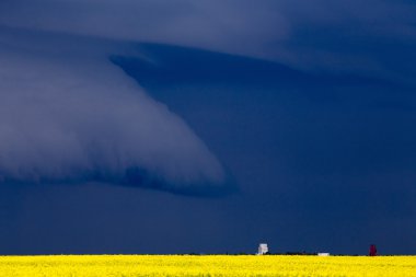 Prairie fırtına bulutları