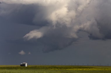 Prairie fırtına bulutları
