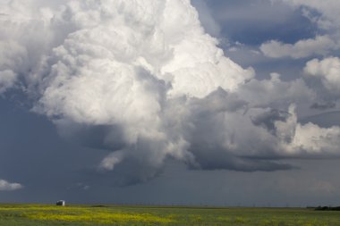 Prairie fırtına bulutları