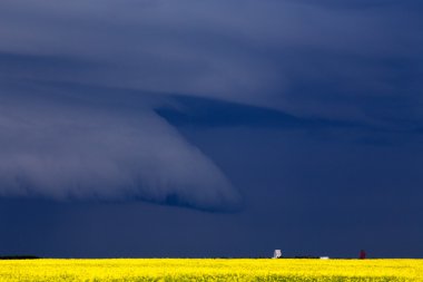 Prairie fırtına bulutları