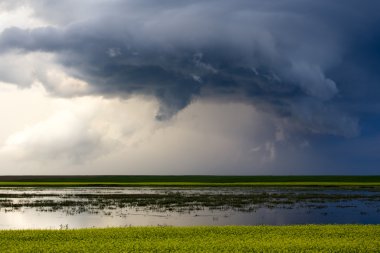 Prairie fırtına bulutları