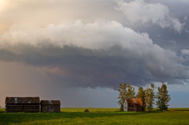 Prairie fırtına bulutları
