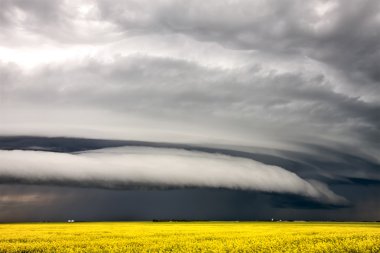 Prairie fırtına bulutları