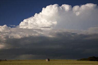 Prairie fırtına bulutları