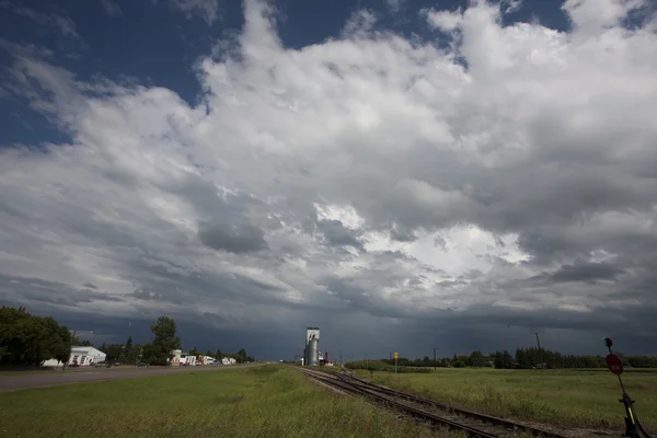 เมฆพายุ Prairie — ภาพถ่ายสต็อก