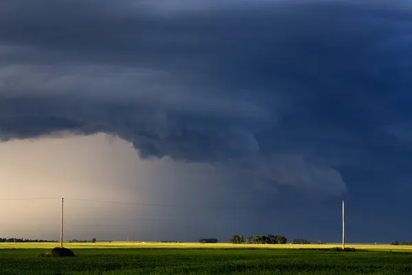 Prairie Storm Clouds — Stock Photo, Image