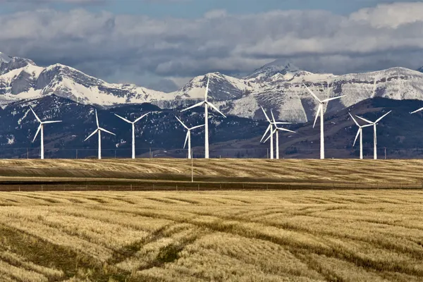 Windpark Kanada — Stockfoto