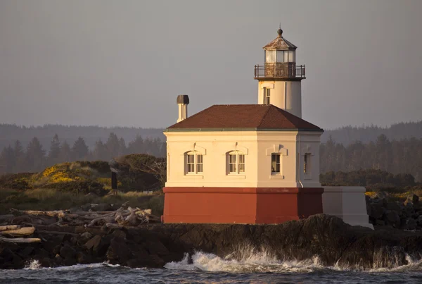 Deniz feneri bandon oregon — Stok fotoğraf