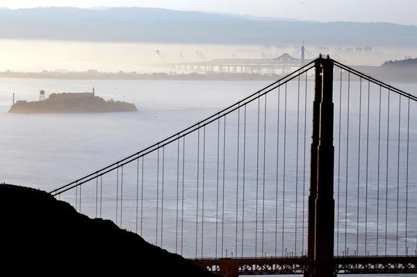 San fransisco horizonte — Foto de Stock