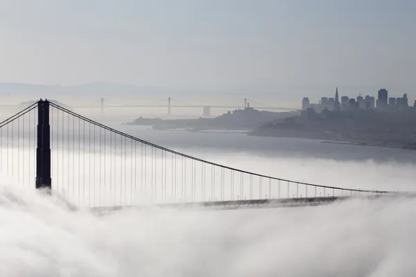 San fransisco horizonte — Foto de Stock