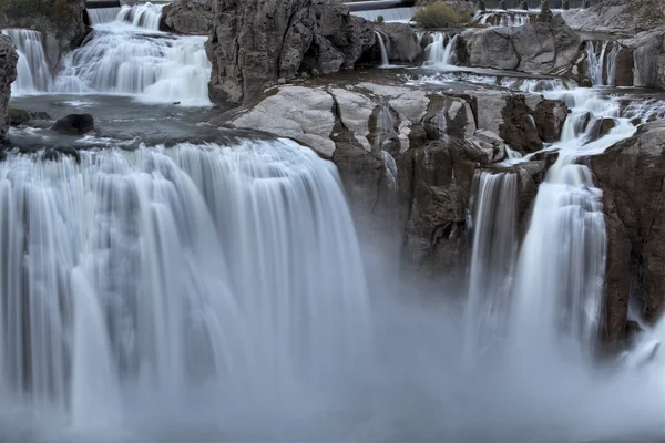 Shoshone fällt Zwillingsfälle, idaho — Stockfoto