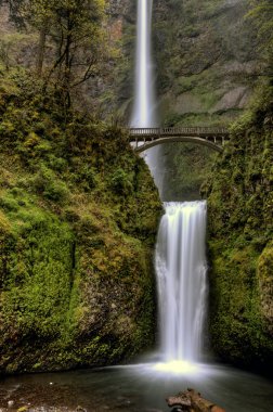 Multnomah Falls Oregon clipart