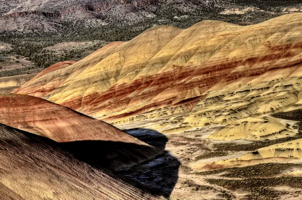 Malované hory oregon — Stock fotografie