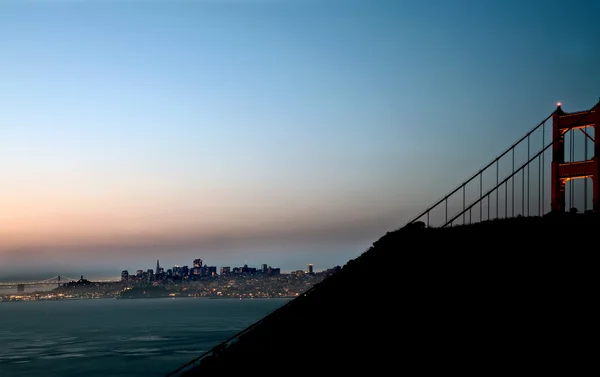 San fransisco horizonte — Foto de Stock