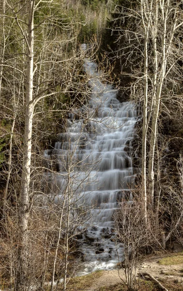 Waterfall Glacier National Park — Stock Photo, Image