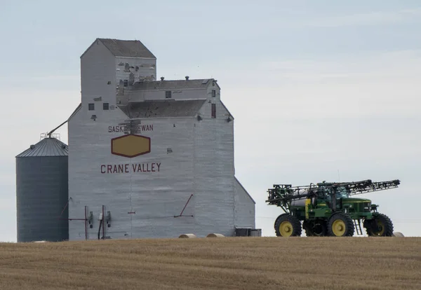 Old Grain Elevator Willow Bunch Saskatchewan Kanada — Stockfoto