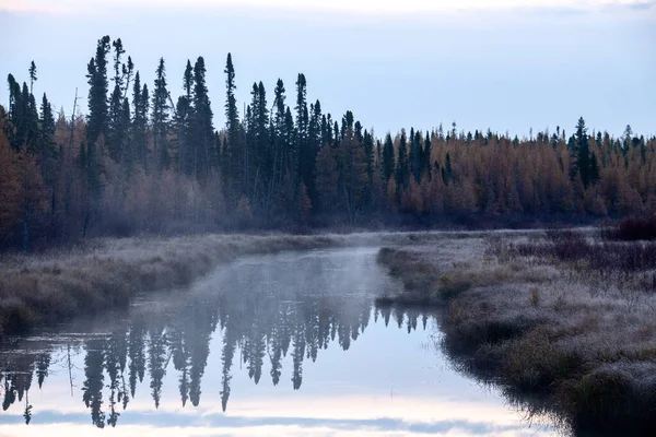 Vías Fluviales Parque Nacional Montaña Montaña Manitoba Canadá —  Fotos de Stock