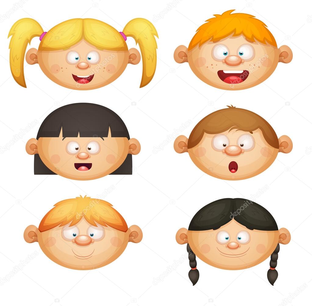 Kids Face Set