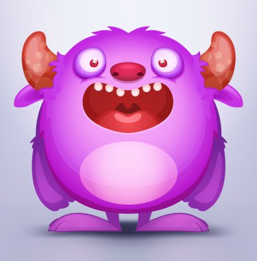 çizgi film canavarı