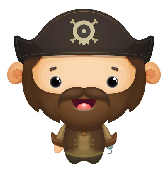 Pirát — Stockový vektor