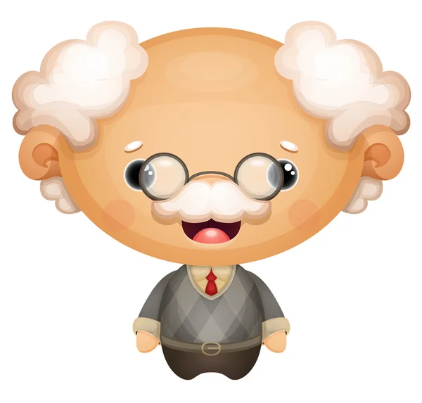 Professor — Stock Vector