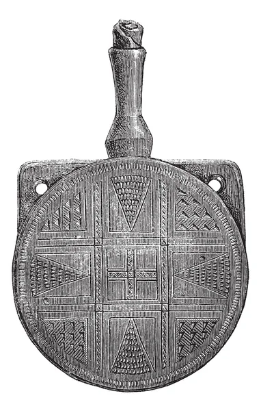 Деталь арабского кедра порошок или порошок или контейнер , — стоковый вектор