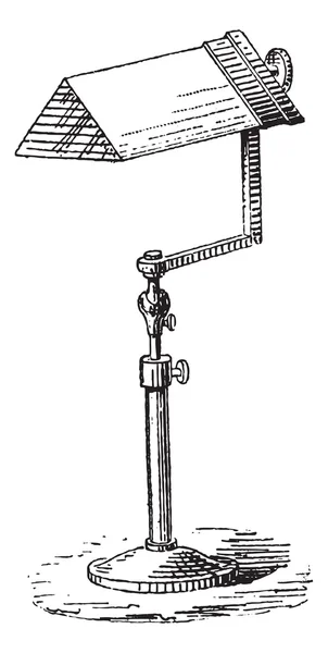 棱镜，复古雕刻. — 图库矢量图片