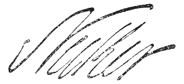 Podpis jacques necker (1732-1801), vinobraní gravírování. — Stockový vektor