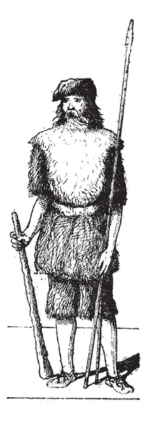 solutre vintage oyma bir adam