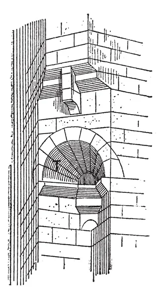 Trompe l 'oeil, grabado vintage — Archivo Imágenes Vectoriales