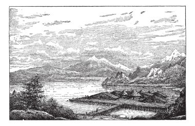 latringen, İsviçre, durin Neolitik göl yaşayan istasyonu