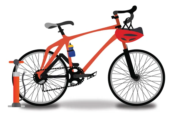 จักรยานแข่ง, ภาพประกอบ — ภาพเวกเตอร์สต็อก