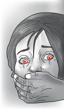 kaçırılma kurbanı, illüstrasyon