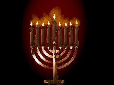 Menorah, illüstrasyon