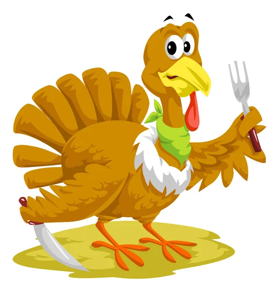 Şükran günü hindisi, illüstrasyon